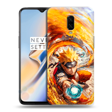 Силиконовый чехол на OnePlus 6T с принтом Аниме Наруто Naruto
