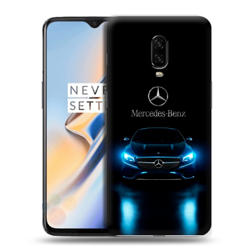 Силиконовый чехол на OnePlus 6T с принтом Mercedes Мерседес