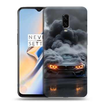 Силиконовый чехол на OnePlus 6T с принтом BMW БМВ
