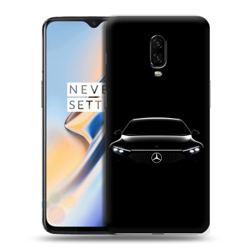 Силиконовый чехол на OnePlus 6T с принтом Mercedes Мерседес