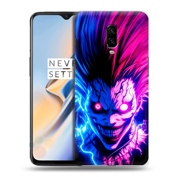 Силиконовый чехол на OnePlus 6T с принтом Death note Тетрадь смерти