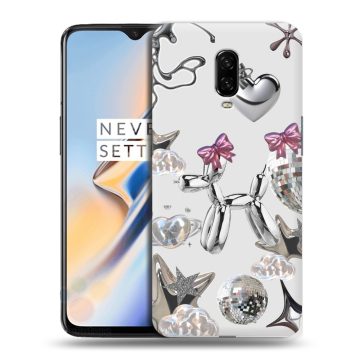 Силиконовый чехол на OnePlus 6T с принтом Y2K