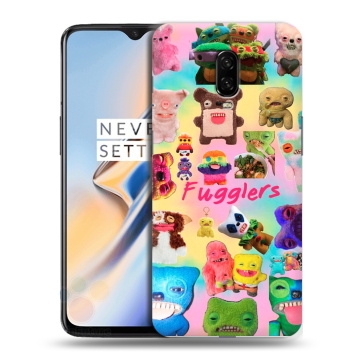 Силиконовый чехол на OnePlus 6T с принтом Флагер Fuggler