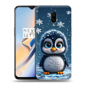Силиконовый чехол на OnePlus 6T с принтом Новый год