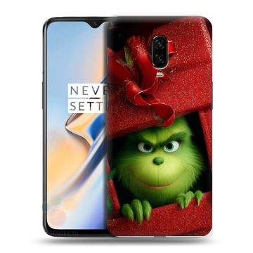 Силиконовый чехол на OnePlus 6T с принтом Новый год