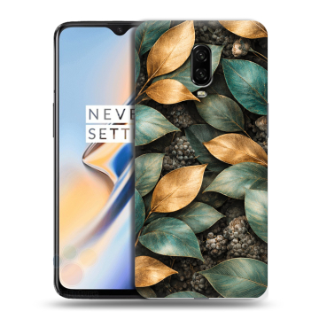 Силиконовый чехол на OnePlus 6T с принтом женский