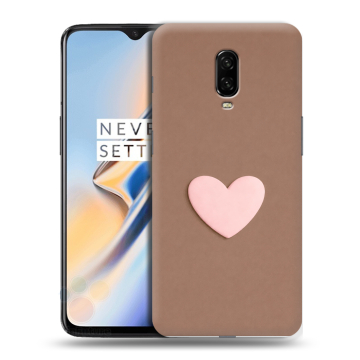 Силиконовый чехол на OnePlus 6T с принтом женский