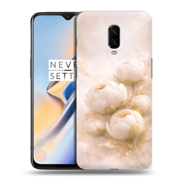 Силиконовый чехол на OnePlus 6T с принтом женский
