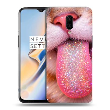 Силиконовый чехол на OnePlus 6T с принтом для девочек