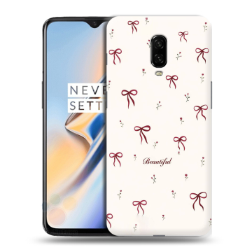 Силиконовый чехол на OnePlus 6T с принтом для девочек