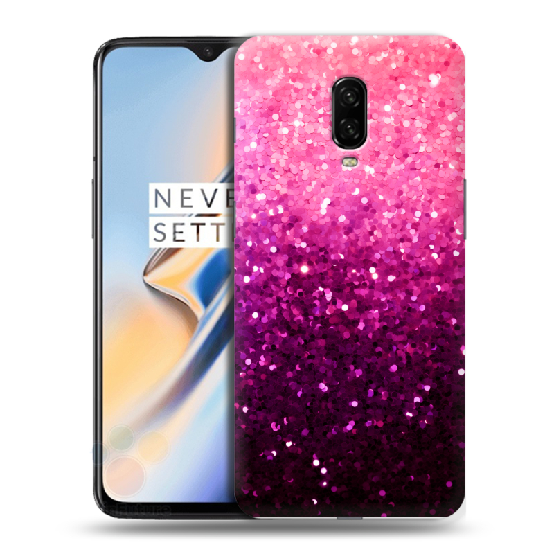 Силиконовый чехол на OnePlus 6T с принтом Блестки Силиконовый чехол на OnePlus 6T с принтом Блестки