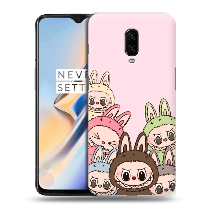 Силиконовый чехол на OnePlus 6T с принтом Лабубу Силиконовый чехол на OnePlus 6T с принтом Лабубу