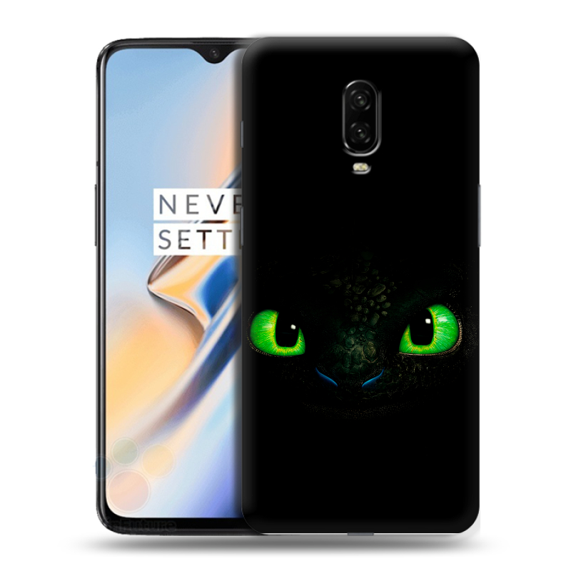 Пластиковый чехол на OnePlus 6T с принтом Как приручить дракона Пластиковый чехол на OnePlus 6T с принтом Как приручить дракона