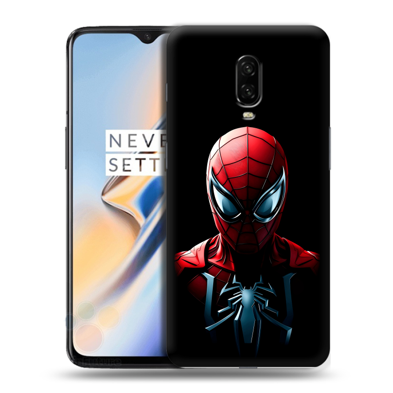 Силиконовый чехол на OnePlus 6T с принтом Spiderman Человек паук Силиконовый чехол на OnePlus 6T с принтом Spiderman Человек паук