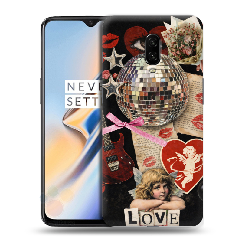 Силиконовый чехол на OnePlus 6T с принтом для девочек Силиконовый чехол на OnePlus 6T с принтом для девочек