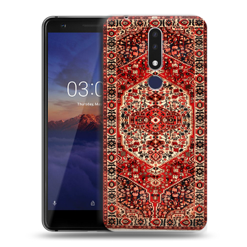 Силиконовый чехол на Nokia 3.1 Plus с принтом Ковер Силиконовый чехол на Nokia 3.1 Plus с принтом Ковер