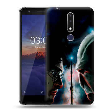 Силиконовый чехол на Nokia 3.1 Plus с принтом Гарри Поттер Harry Potter Силиконовый чехол на Nokia 3.1 Plus с принтом Гарри Поттер Harry Potter