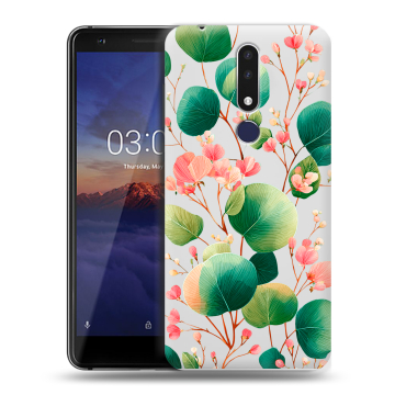 Силиконовый чехол на Nokia 3.1 Plus с принтом женский Силиконовый чехол на Nokia 3.1 Plus с принтом женский