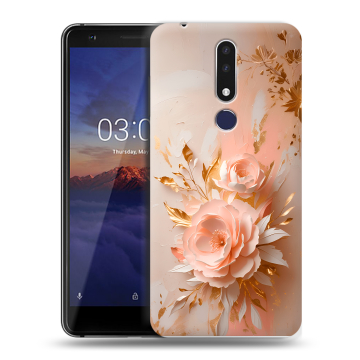 Силиконовый чехол на Nokia 3.1 Plus с принтом женский Силиконовый чехол на Nokia 3.1 Plus с принтом женский