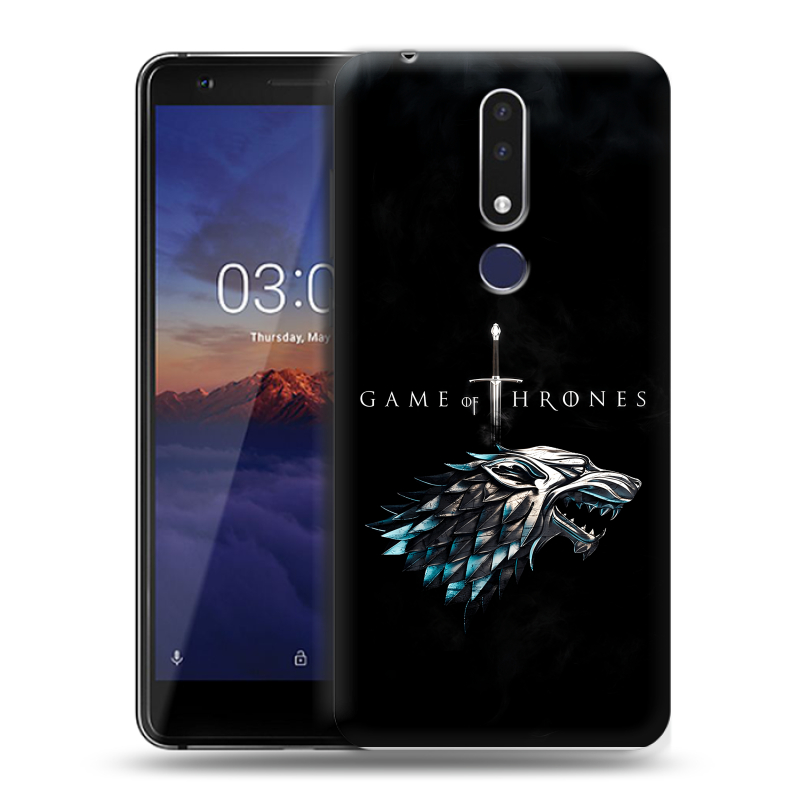 Силиконовый чехол на Nokia 3.1 Plus с принтом Игра Престолов Game Thrones Силиконовый чехол на Nokia 3.1 Plus с принтом Игра Престолов Game Thrones