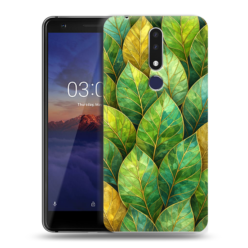 Силиконовый чехол на Nokia 3.1 Plus с принтом женский Силиконовый чехол на Nokia 3.1 Plus с принтом женский