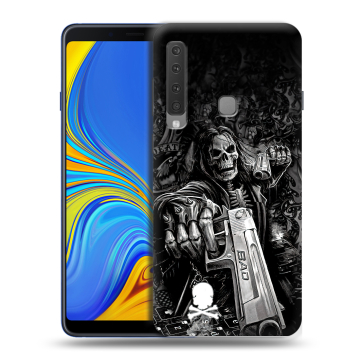 Пластиковый чехол на Samsung Galaxy A9 (2018) с принтом Скелет Пластиковый чехол на Samsung Galaxy A9 (2018) с принтом Скелет