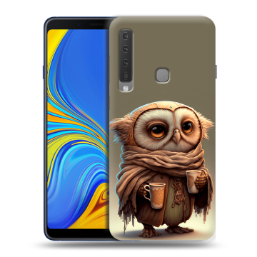 Пластиковый чехол на Samsung Galaxy A9 (2018) с принтом Сова Пластиковый чехол на Samsung Galaxy A9 (2018) с принтом Сова