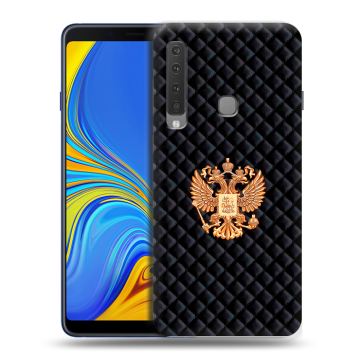 Пластиковый чехол на Samsung Galaxy A9 (2018) с принтом Герб России принт Пластиковый чехол на Samsung Galaxy A9 (2018) с принтом Герб России принт
