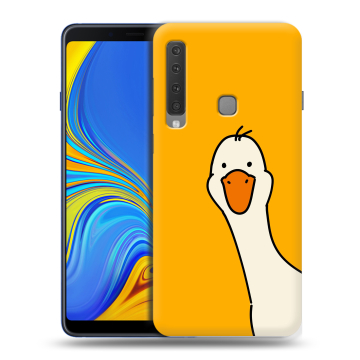 Пластиковый чехол на Samsung Galaxy A9 (2018) с принтом Утка Пластиковый чехол на Samsung Galaxy A9 (2018) с принтом Утка