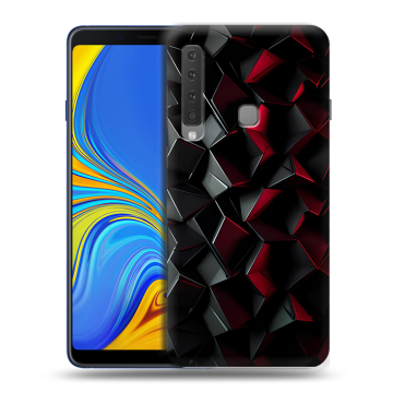 Пластиковый чехол на Samsung Galaxy A9 (2018) с принтом Абстракция Пластиковый чехол на Samsung Galaxy A9 (2018) с принтом Абстракция