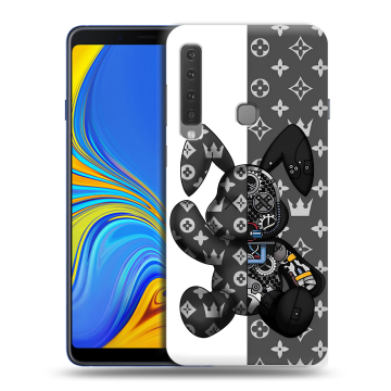 Пластиковый чехол на Samsung Galaxy A9 (2018) с принтом Луи робот Пластиковый чехол на Samsung Galaxy A9 (2018) с принтом Луи робот