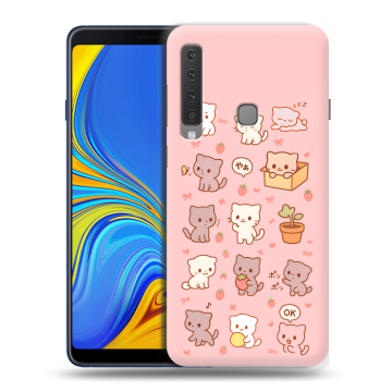 Пластиковый чехол на Samsung Galaxy A9 (2018) с принтом Hello Kitty Хелоу Кити Пластиковый чехол на Samsung Galaxy A9 (2018) с принтом Hello Kitty Хелоу Кити