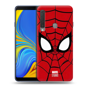 Пластиковый чехол на Samsung Galaxy A9 (2018) с принтом человек паук spiderman Пластиковый чехол на Samsung Galaxy A9 (2018) с принтом человек паук spiderman