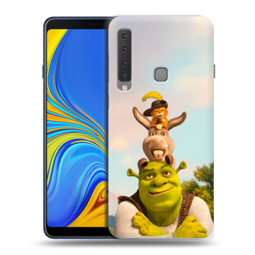 Пластиковый чехол на Samsung Galaxy A9 (2018) с принтом Шрек Shrek Пластиковый чехол на Samsung Galaxy A9 (2018) с принтом Шрек Shrek