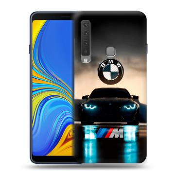 Пластиковый чехол на Samsung Galaxy A9 (2018) с принтом БМВ BMW Пластиковый чехол на Samsung Galaxy A9 (2018) с принтом БМВ BMW