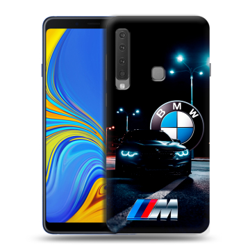 Пластиковый чехол на Samsung Galaxy A9 (2018) с принтом БМВ BMW Пластиковый чехол на Samsung Galaxy A9 (2018) с принтом БМВ BMW