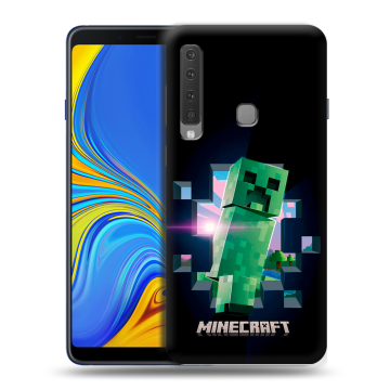 Пластиковый чехол на Samsung Galaxy A9 (2018) с принтом Майнкрафт Minecraft Пластиковый чехол на Samsung Galaxy A9 (2018) с принтом Майнкрафт Minecraft