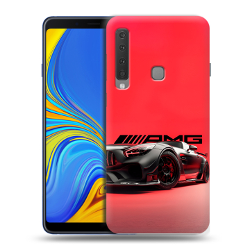 Пластиковый чехол на Samsung Galaxy A9 (2018) с принтом Мерседес Mercedes AMG Пластиковый чехол на Samsung Galaxy A9 (2018) с принтом Мерседес Mercedes AMG