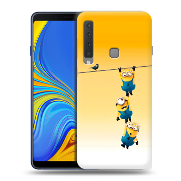 Пластиковый чехол на Samsung Galaxy A9 (2018) с принтом Миньоны Пластиковый чехол на Samsung Galaxy A9 (2018) с принтом Миньоны