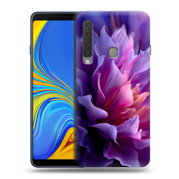 Пластиковый чехол на Samsung Galaxy A9 (2018) с принтом женский цветы Пластиковый чехол на Samsung Galaxy A9 (2018) с принтом женский цветы