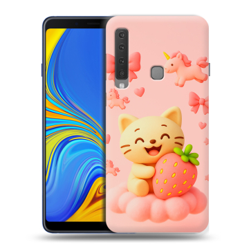 Пластиковый чехол на Samsung Galaxy A9 (2018) с принтом для девочек Пластиковый чехол на Samsung Galaxy A9 (2018) с принтом для девочек