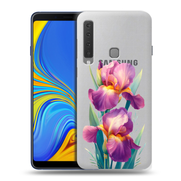 Пластиковый чехол на Samsung Galaxy A9 (2018) с принтом Цветы орхидеи Пластиковый чехол на Samsung Galaxy A9 (2018) с принтом Цветы орхидеи