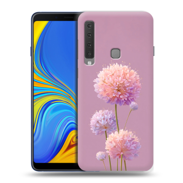 Пластиковый чехол на Samsung Galaxy A9 (2018) с принтом Цветы Пластиковый чехол на Samsung Galaxy A9 (2018) с принтом Цветы