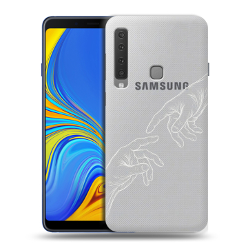 Пластиковый чехол на Samsung Galaxy A9 (2018) с принтом Сотворение мира Пластиковый чехол на Samsung Galaxy A9 (2018) с принтом Сотворение мира