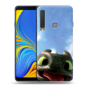 Пластиковый чехол на Samsung Galaxy A9 (2018) с принтом Как приручить дракона Пластиковый чехол на Samsung Galaxy A9 (2018) с принтом Как приручить дракона