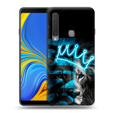 Пластиковый чехол на Samsung Galaxy A9 (2018) с принтом Король лев Пластиковый чехол на Samsung Galaxy A9 (2018) с принтом Король лев