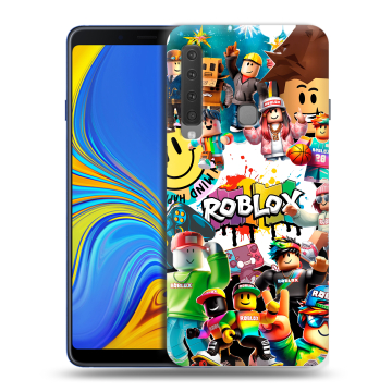 Пластиковый чехол на Samsung Galaxy A9 (2018) с принтом Roblox Роблокс Пластиковый чехол на Samsung Galaxy A9 (2018) с принтом Roblox Роблокс