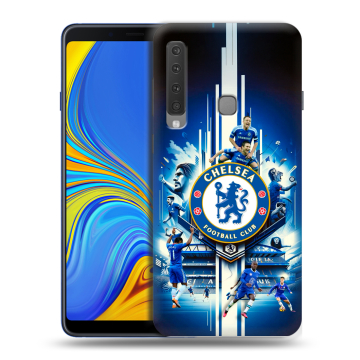Пластиковый чехол на Samsung Galaxy A9 (2018) с принтом Chelsea Челси Пластиковый чехол на Samsung Galaxy A9 (2018) с принтом Chelsea Челси