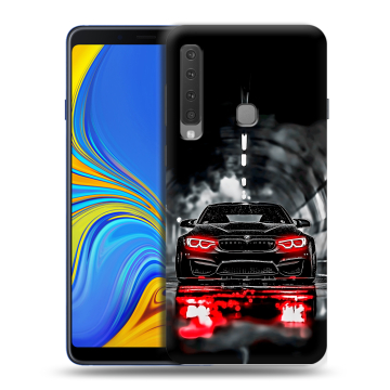 Пластиковый чехол на Samsung Galaxy A9 (2018) с принтом BMW БМВ Пластиковый чехол на Samsung Galaxy A9 (2018) с принтом BMW БМВ