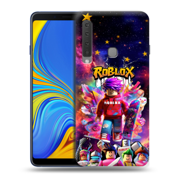 Пластиковый чехол на Samsung Galaxy A9 (2018) с принтом Roblox Роблокс Пластиковый чехол на Samsung Galaxy A9 (2018) с принтом Roblox Роблокс